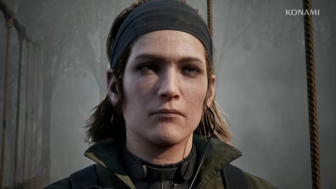 Screenshot of female soldier The Boss from Metal Gear Solid Delta